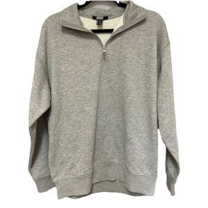 No Brand  Mens Small Gray  Sweatshirt 1/4 Zip Great Christmas Gift Bundle & Save